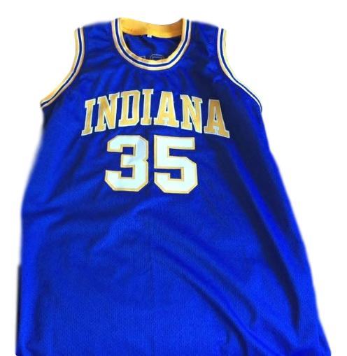 Roger Brown Jersey #35 Indiana Aba Retro Basketball Blue
