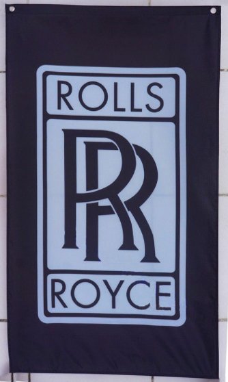 Rolls Royce Car Flag 3X5 Ft Polyester Banner USA 90x150cm