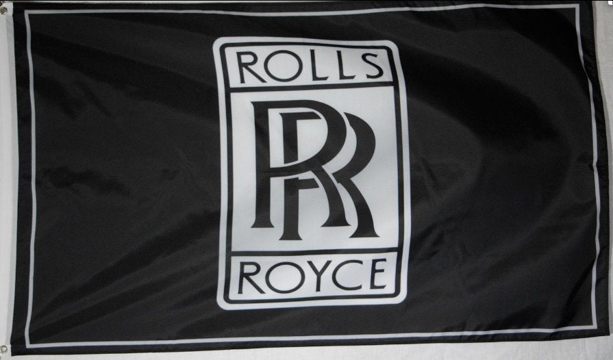 Rolls Royce Flag 3X5 Ft Polyester Banner USA 90x150cm