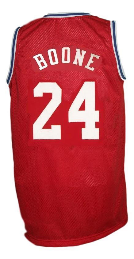 Ron Boone Jersey #24 Aba West All Star Basketball Sewn Red