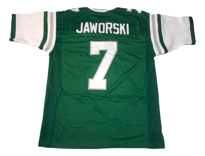 Ron Jaworski CUSTOM STITCHED Unsigned Football Jersey Green