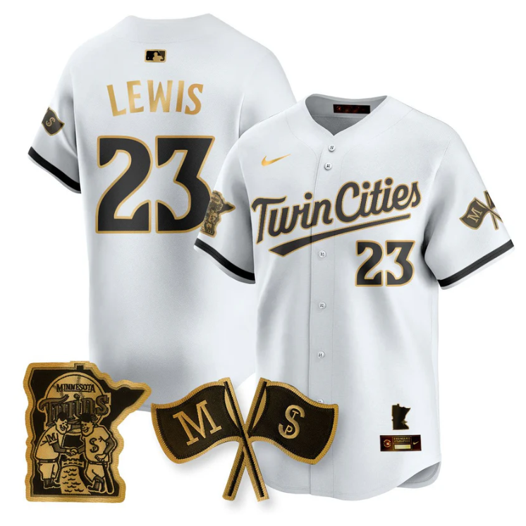 Royce Lewis Jersey #23 Minnesota Twins Alternate Limited Stitched White