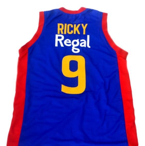 Rubio Ricky Jersey #9 Spain Espana Regal Basketball Blue