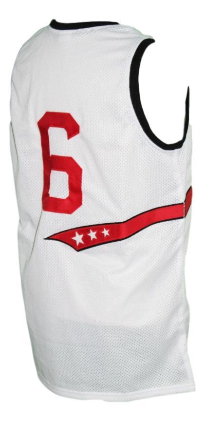 Rucker Jersey #6 Park 1977 Retro Basketball New Sewn White