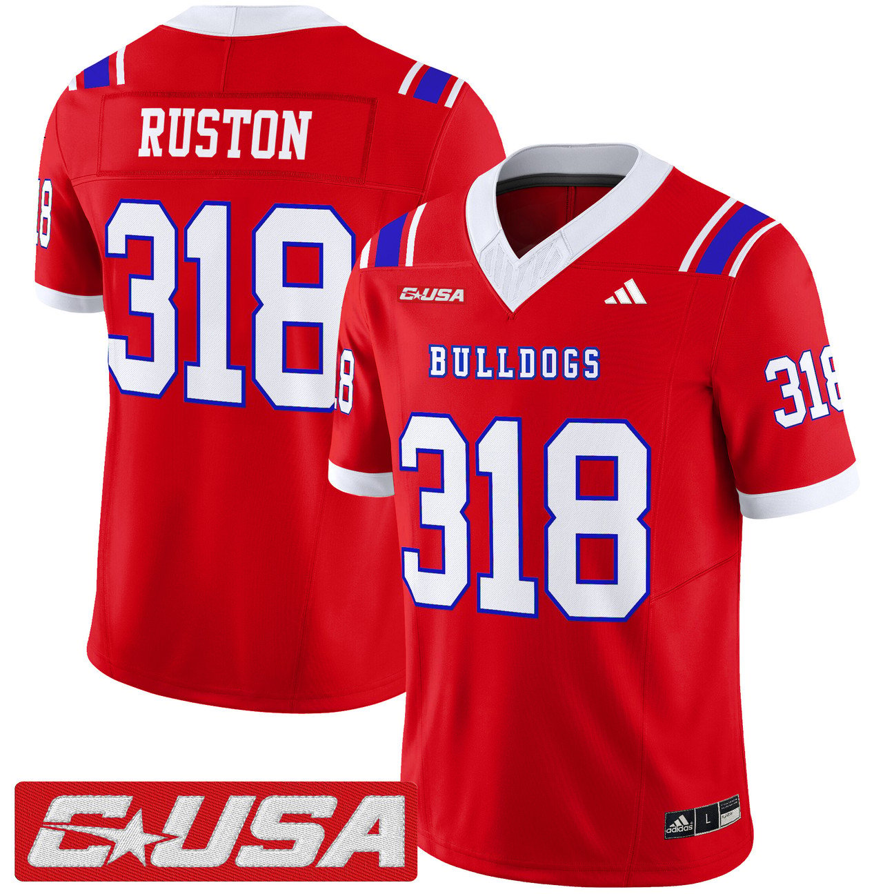 Ruston Jersey #318 Louisiana Tech Bulldogs 2025 Vapor Limited Stitched