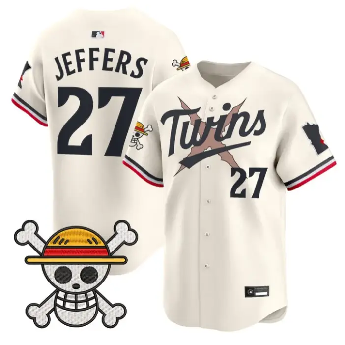 Ryan Jeffers Jersey #27 Minnesota Twins One Piece Premier Stitched
