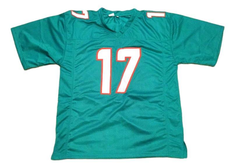 Ryan Tannehill CUSTOM STITCHED Unsigned Football Jersey Teal Green