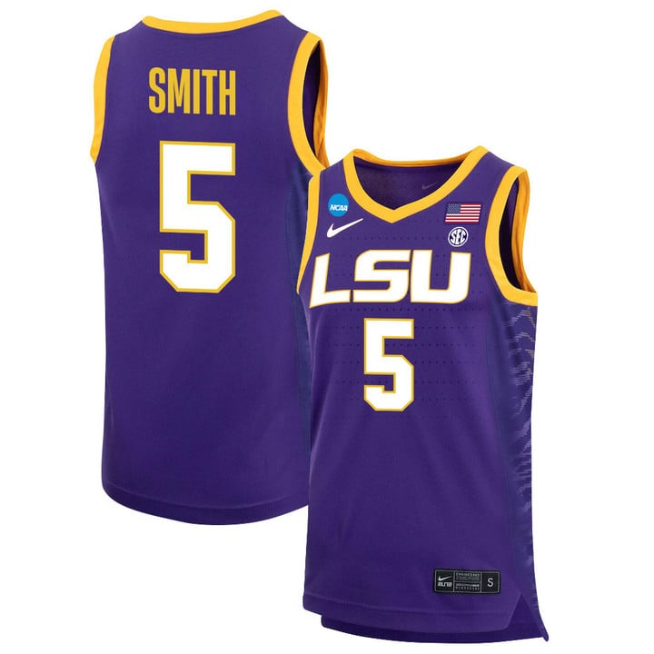 Sa'Myah Smith Jersey LSU Tigers Basketball 2023 NCAA College Purple #5