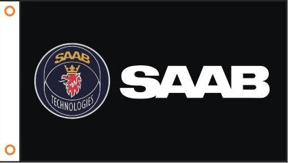 Saab Car Racing Flag 3X5 Ft Polyester Banner USA 90x150cm