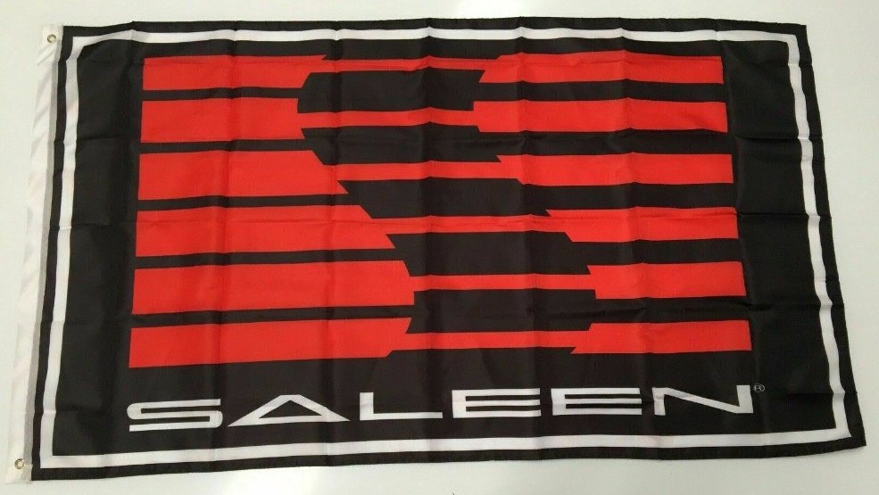 Saleen Banner Flag - Car High Performance Racing Sports Show Workshop Man Cave 3x5ft