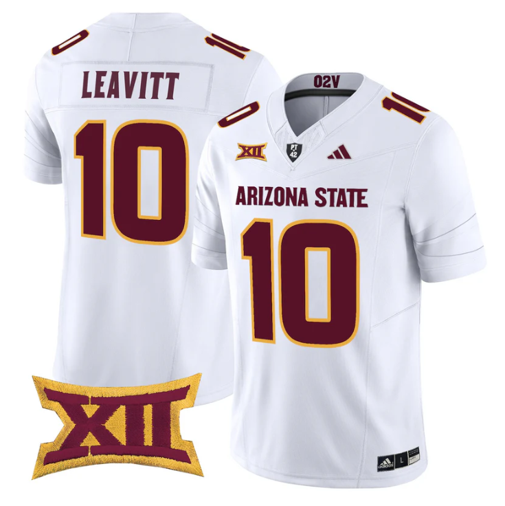 Sam Leavitt Jersey #10 Arizona State Sun Devils 2025 Vapor Stitched
