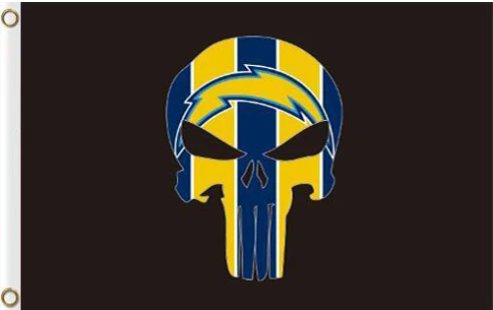 San Diego Chargers Digital Flag 3X5 Ft Polyester Banner USA 90x150cm
