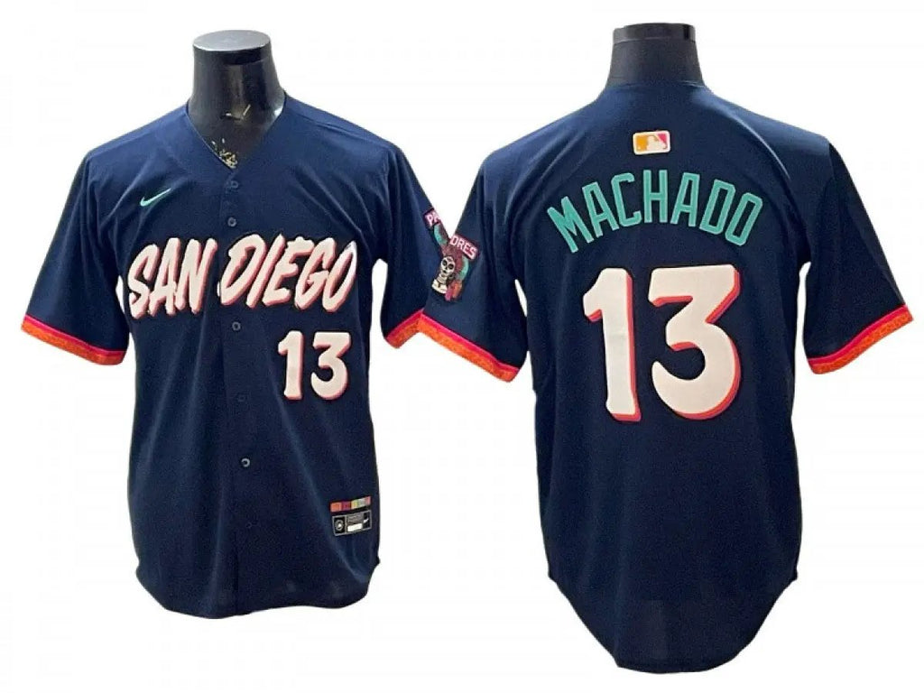 San Diego Padres #13 Manny Machado 2026 City Connect Limited Jersey - Obsidian