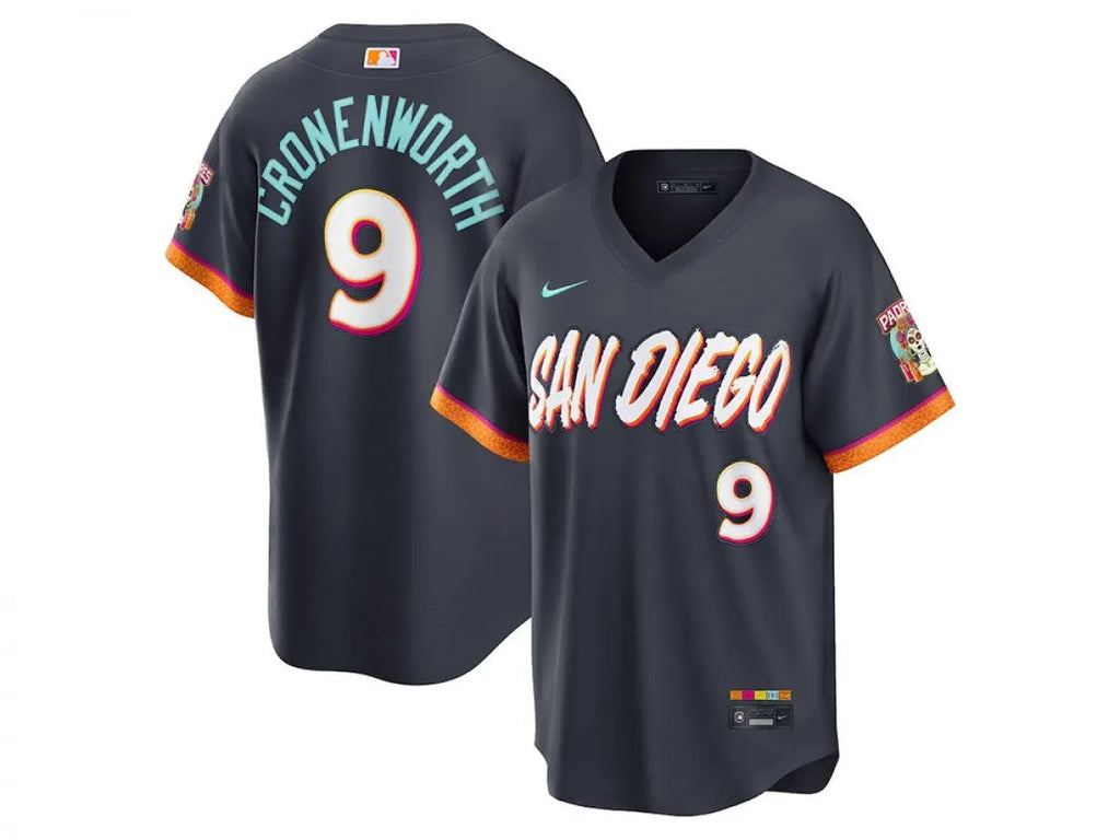 San Diego Padres #9 Jake Cronenworth 2026 City Connect Limited Jersey - Obsidian