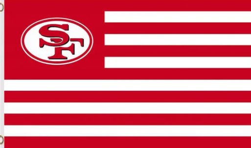 San Francisco 49ers Flag 3X5 Ft Polyester Banner USA 90x150cm