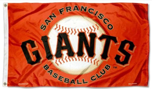 San Francisco Giants Baseball Club Flag 3X5Ft Banner USA Polyester with Brass Grommets
