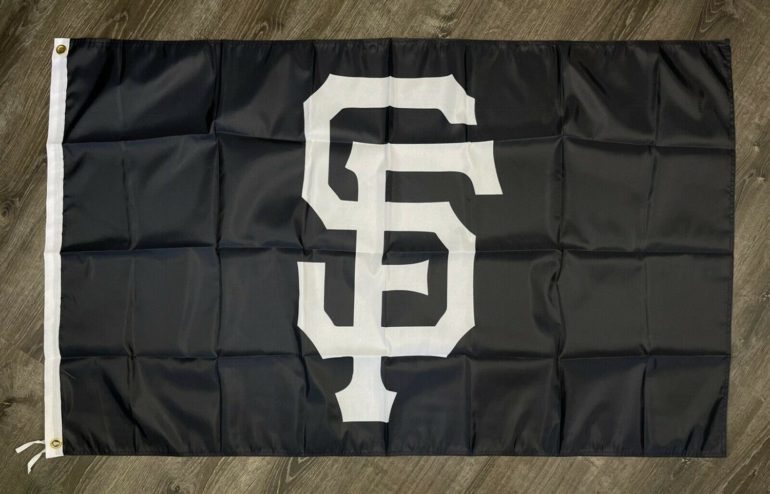 San Francisco Giants Logo Flag 3x5 ft Black White Banner Man-Cave Garage