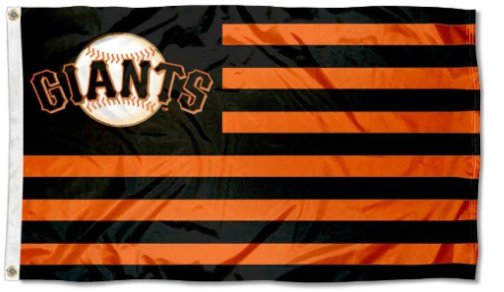 San Francisco Giants Nation Flag 3X5Ft Banner USA Polyester with Brass Grommets