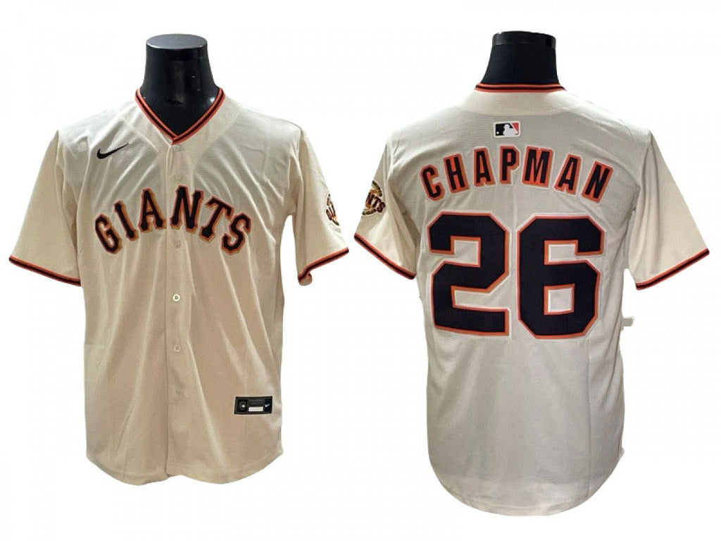 San Francisco Giants #26 Matt Chapman Cream Limited Jersey