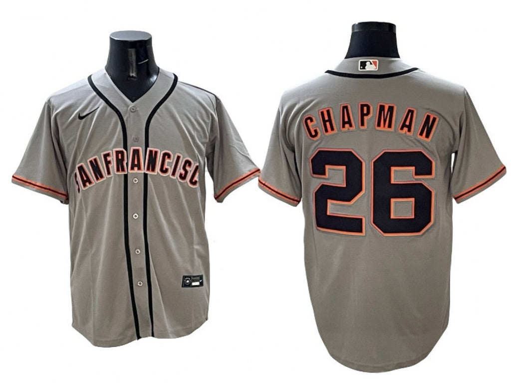 San Francisco Giants #26 Matt Chapman Gray Limited Jersey