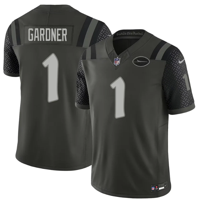 Sauce Gardner Jersey #1 F.U.S.E. Football Limited Rivalry Series All Stitched