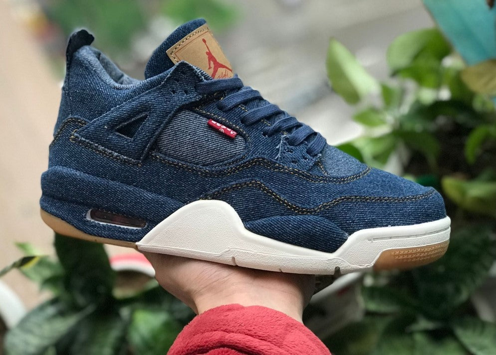 Air Jordan 4 Retro Levi’s Denim Shoes Sneakers