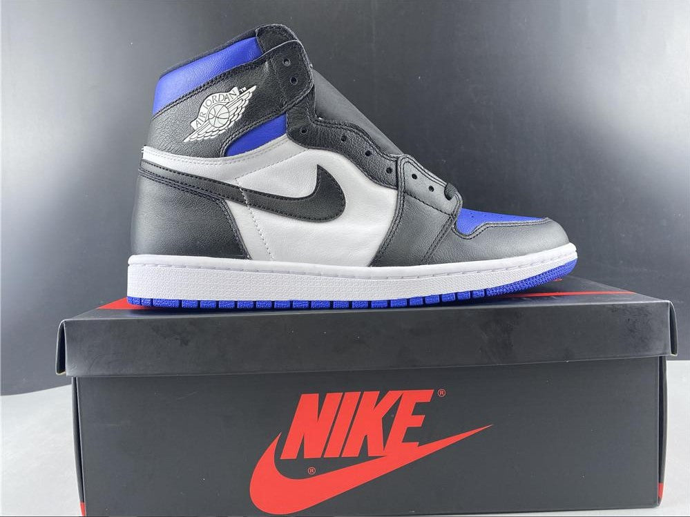 Air Jordan 1 Retro High Black Game Royal Shoes Sneakers