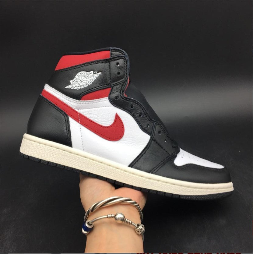 Air Jordan 1 Retro High Black Gym Red Shoes Sneakers