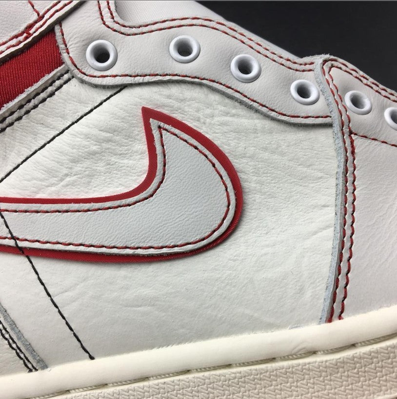 Air Jordan 1 Retro High Phantom Gym Red Shoes Sneakers