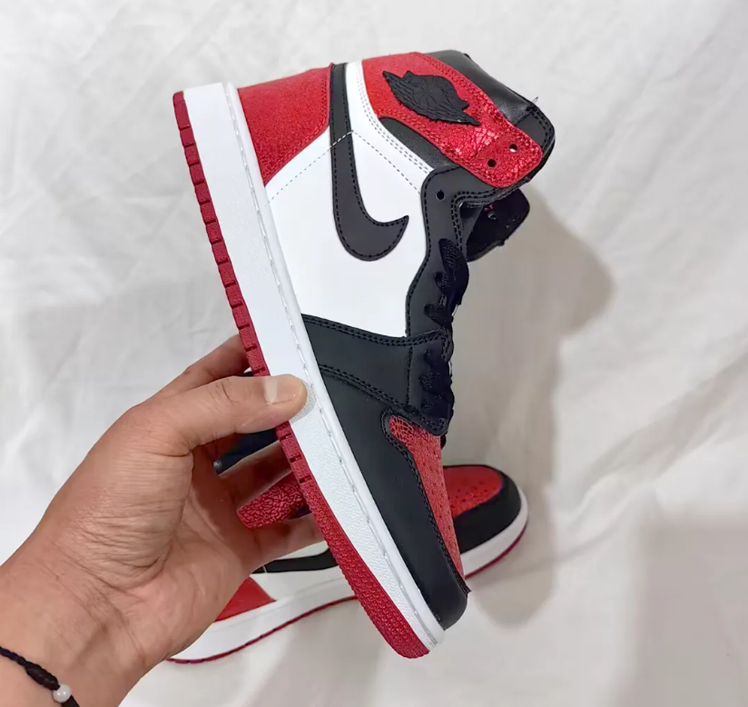 Air Jordan 1 High OG Varsity RedRuby Shoes Sneakers