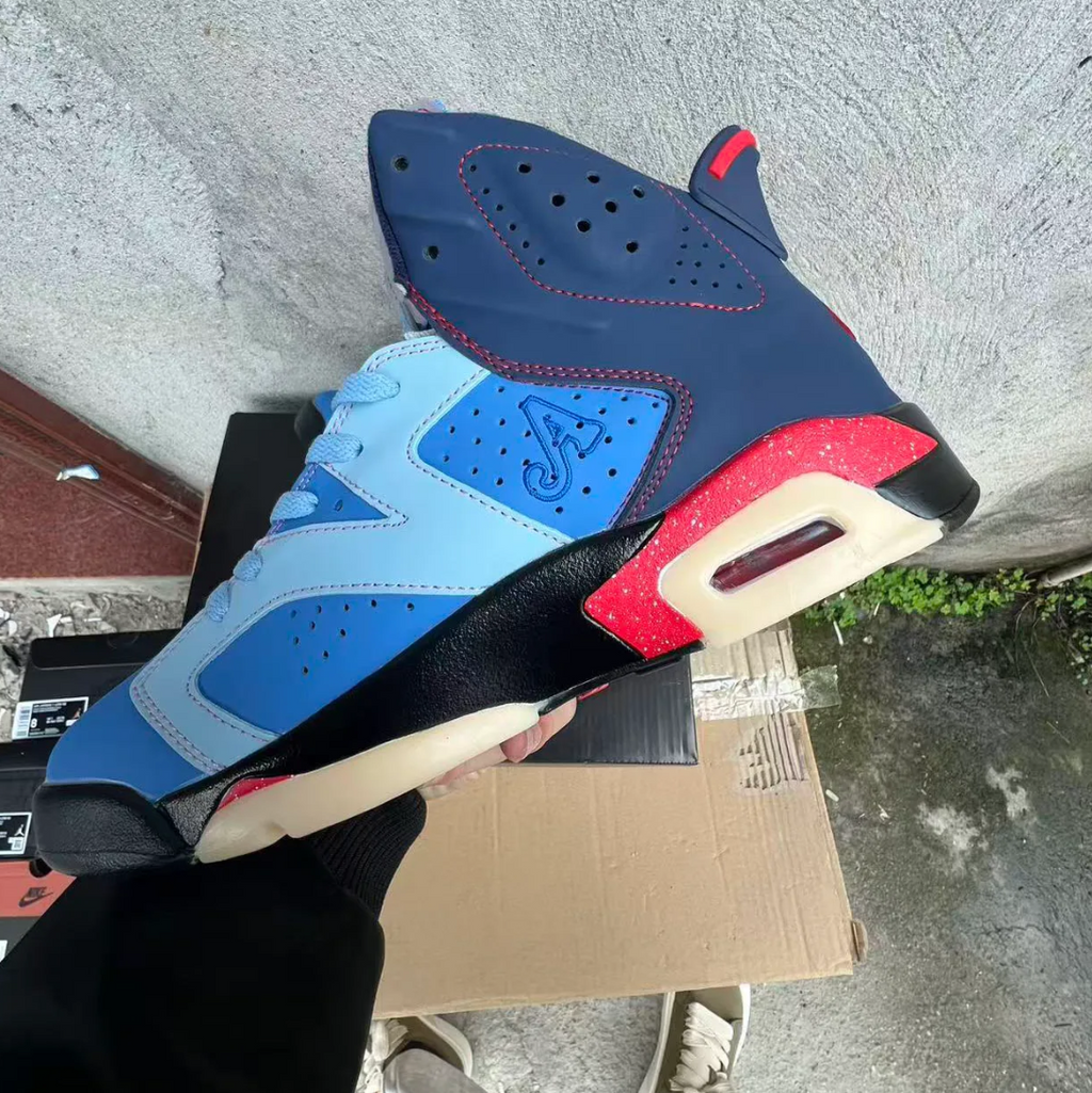 Awake NY x Air Jordan 6 Midnight Navy Shoes Sneakers