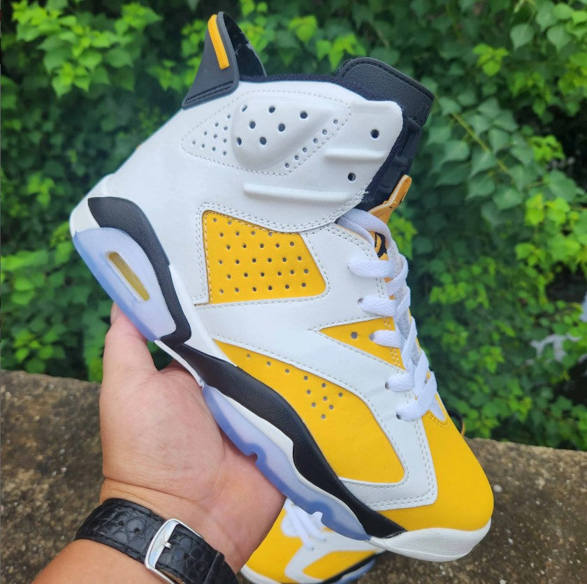 Air Jordan 6 Yellow Ochre Shoes Sneakers