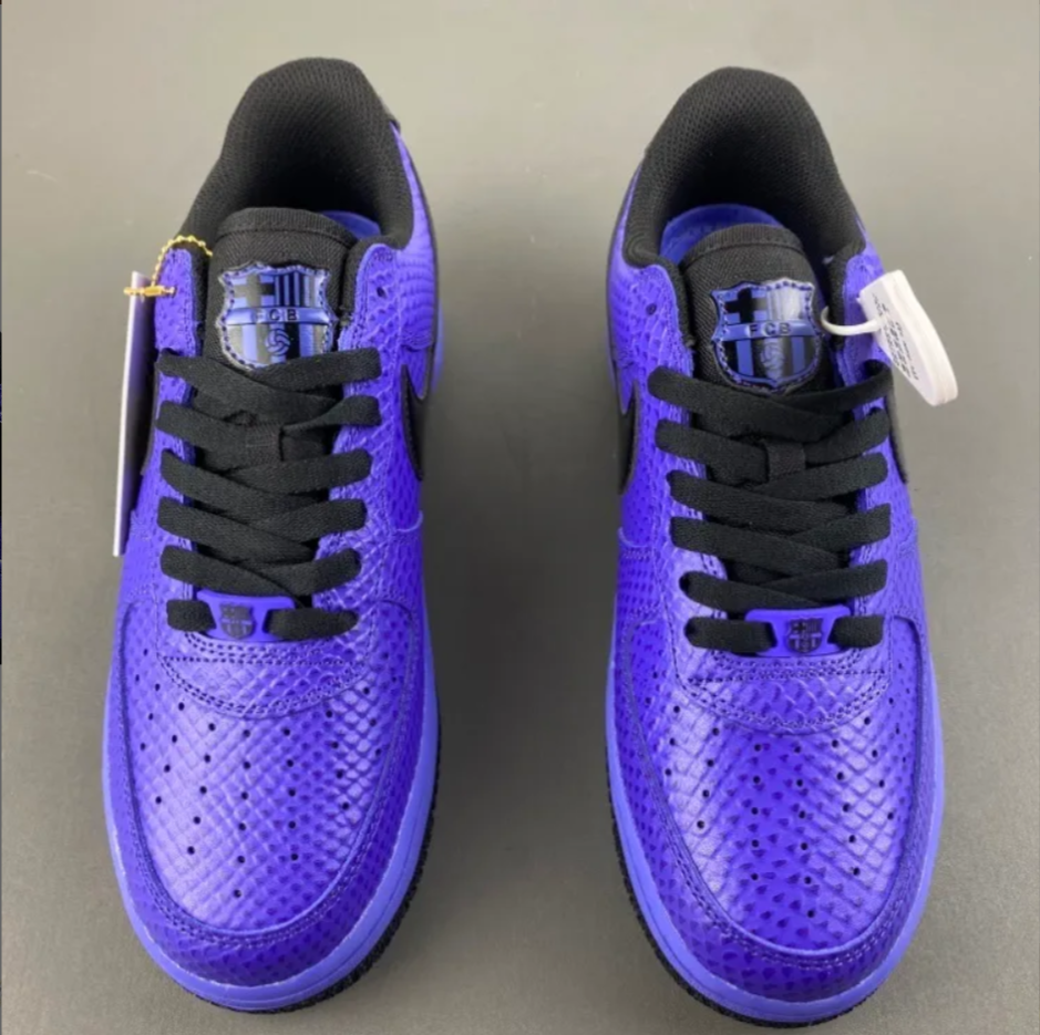 Kobe Bryant x FC Barca x Air Force 1 Low Protro Persian Violet Shoes Sneaker