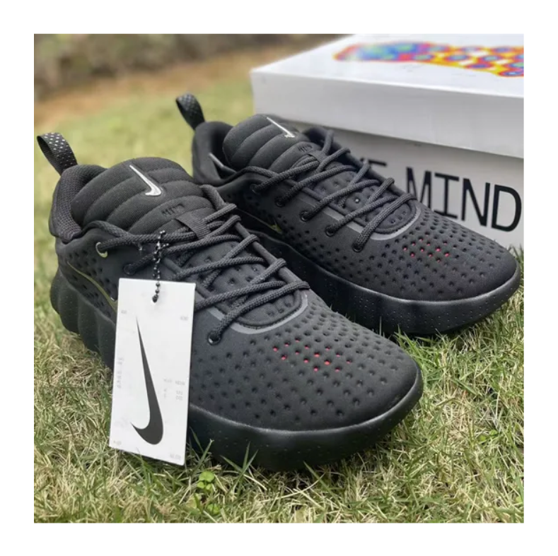 NK Mind 002 Black Hyper Crimson Shoes Sneakers