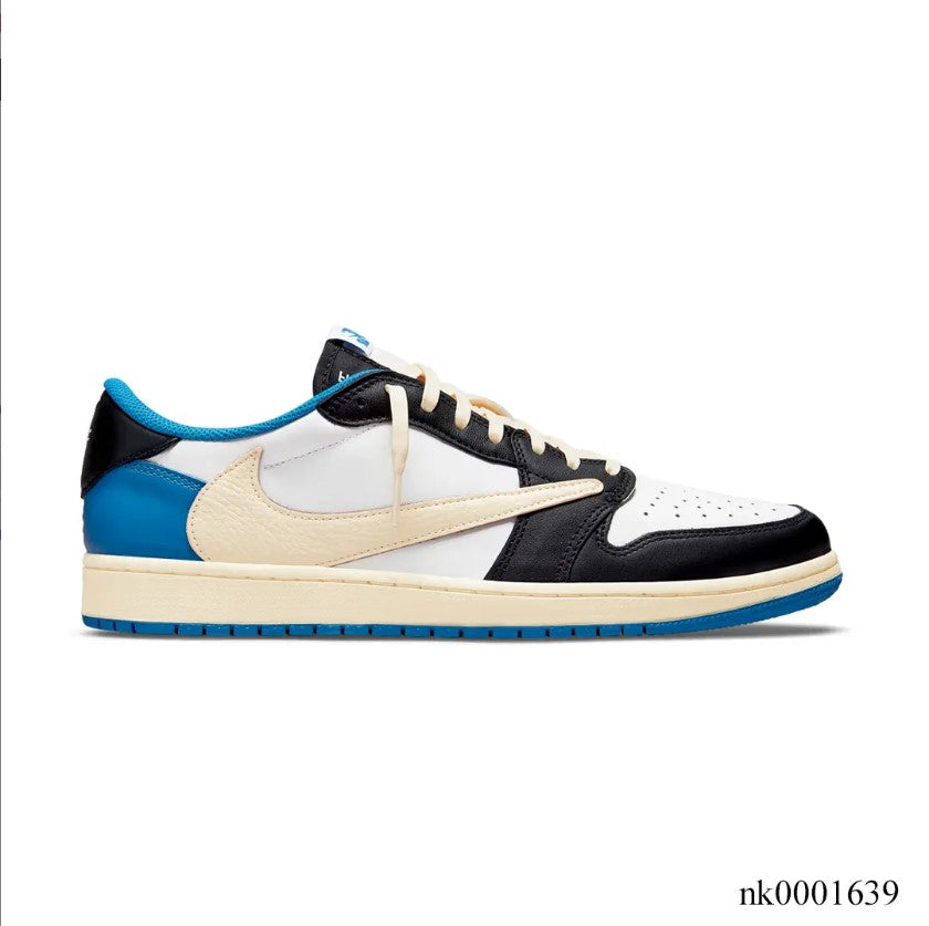 Travis Scott x AJ 1 Low x Fragment Shoes Sneakers