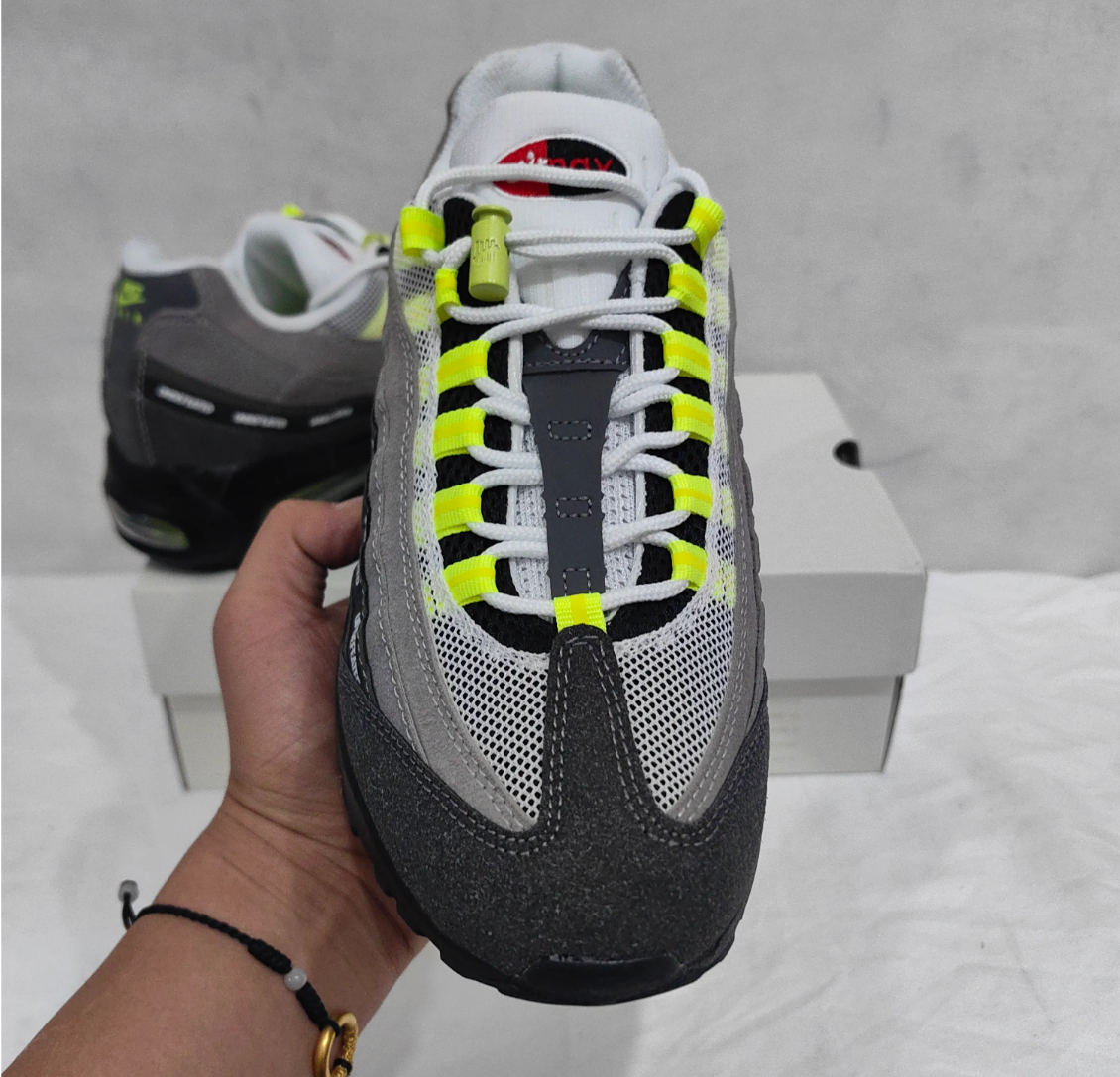 Undefeated x AM 95 Geo NYC Neon Shoes Sneakers