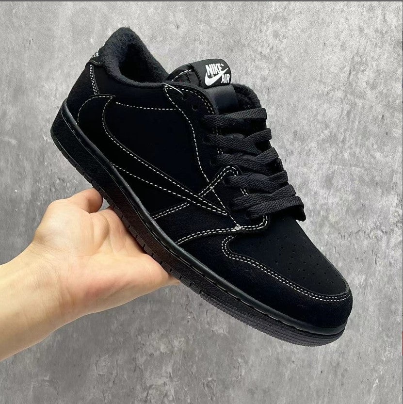 Travis Scott x Air Jordan 1 Low Black Phantom Shoes Sneakers