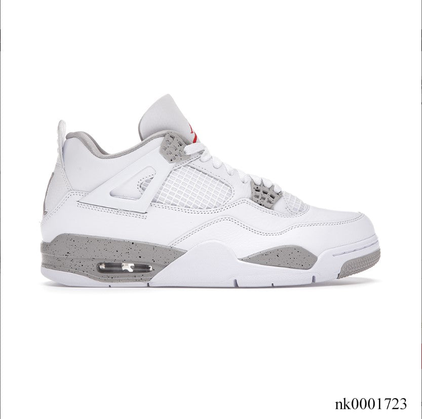 Air Jordan 4 Retro White Oreo (2021) Shoes Sneakers (Big Size Available)