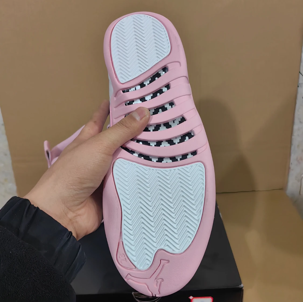 Air Jordan 12 White Pearl Pink Shoes Sneakers