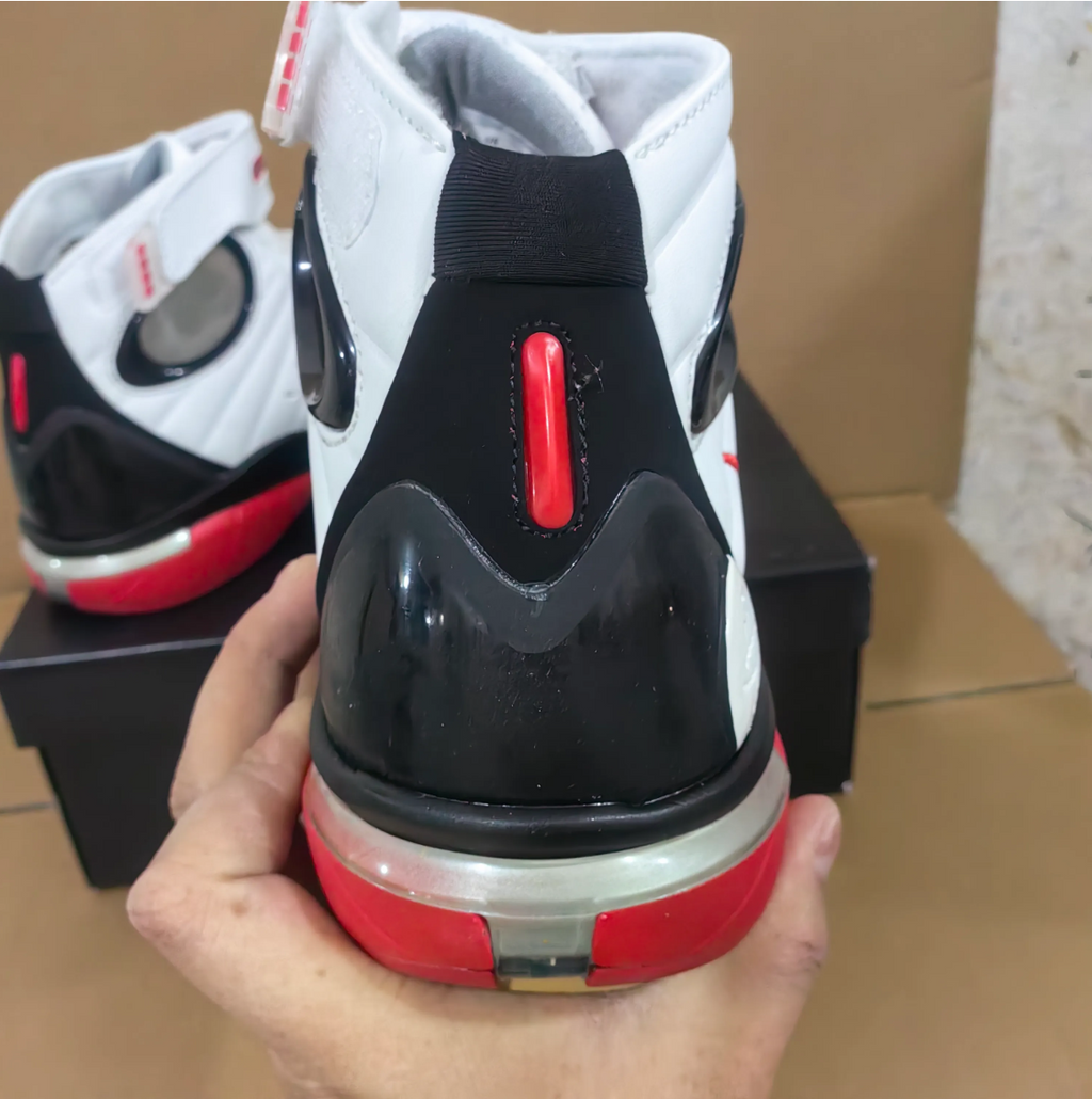 Air Zoom Huarache 2K4 White Varsity Red Shoes Sneakers