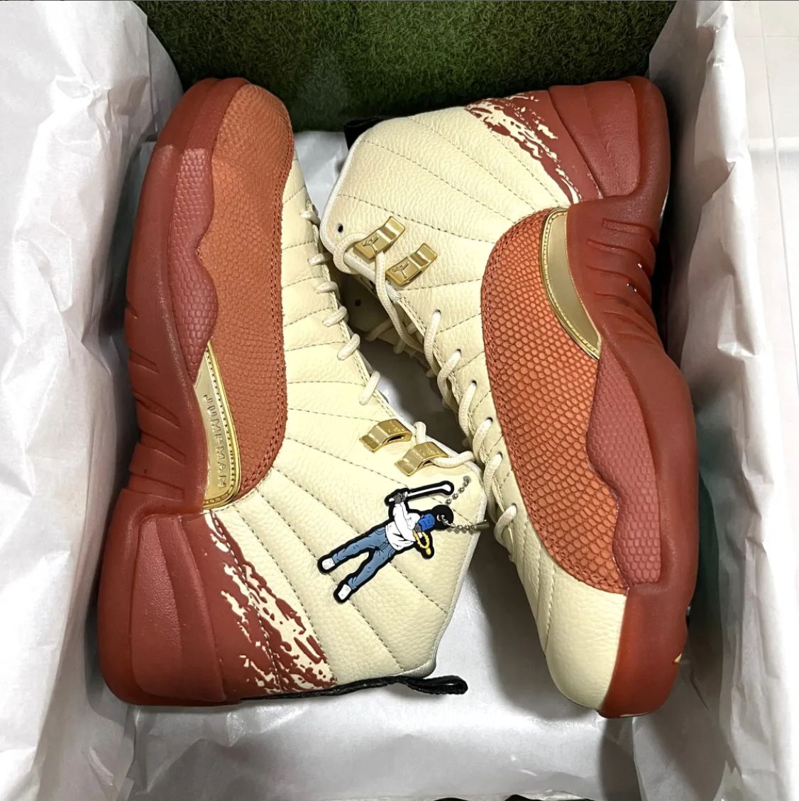 Eastside Golf x Air Jordan 12 Out Of The Clay Shoes Sneakers