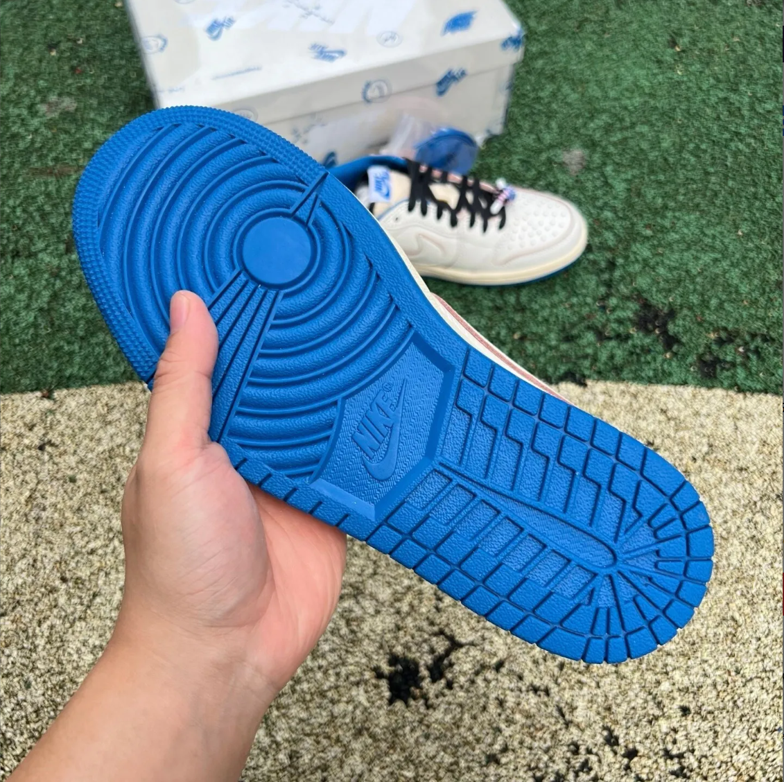 Travis Scott x Fragment x Air Jordan 1 Low 2025 Shoes Sneakers