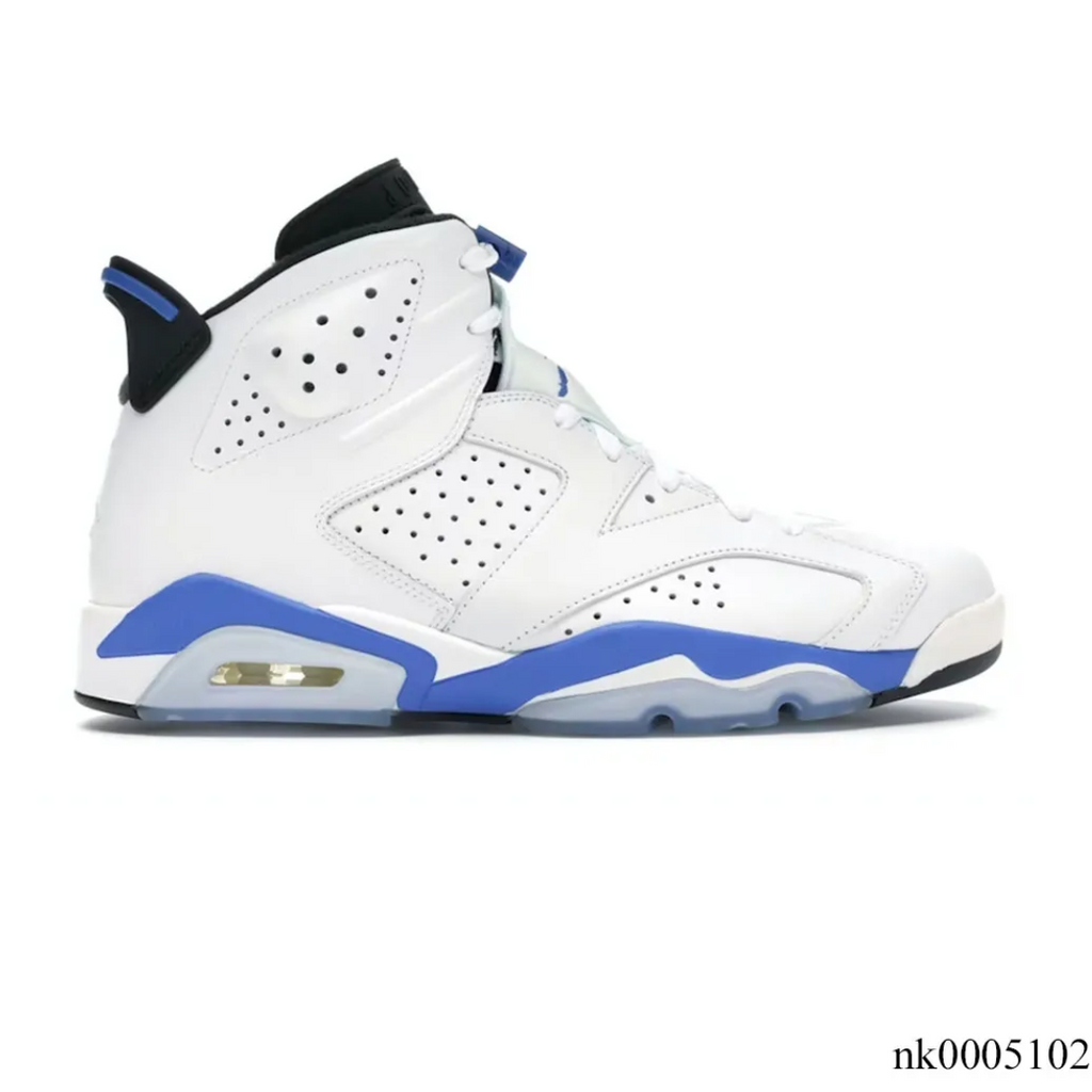 Air Jordan 6 Retro Sport Blue Shoes Sneakers