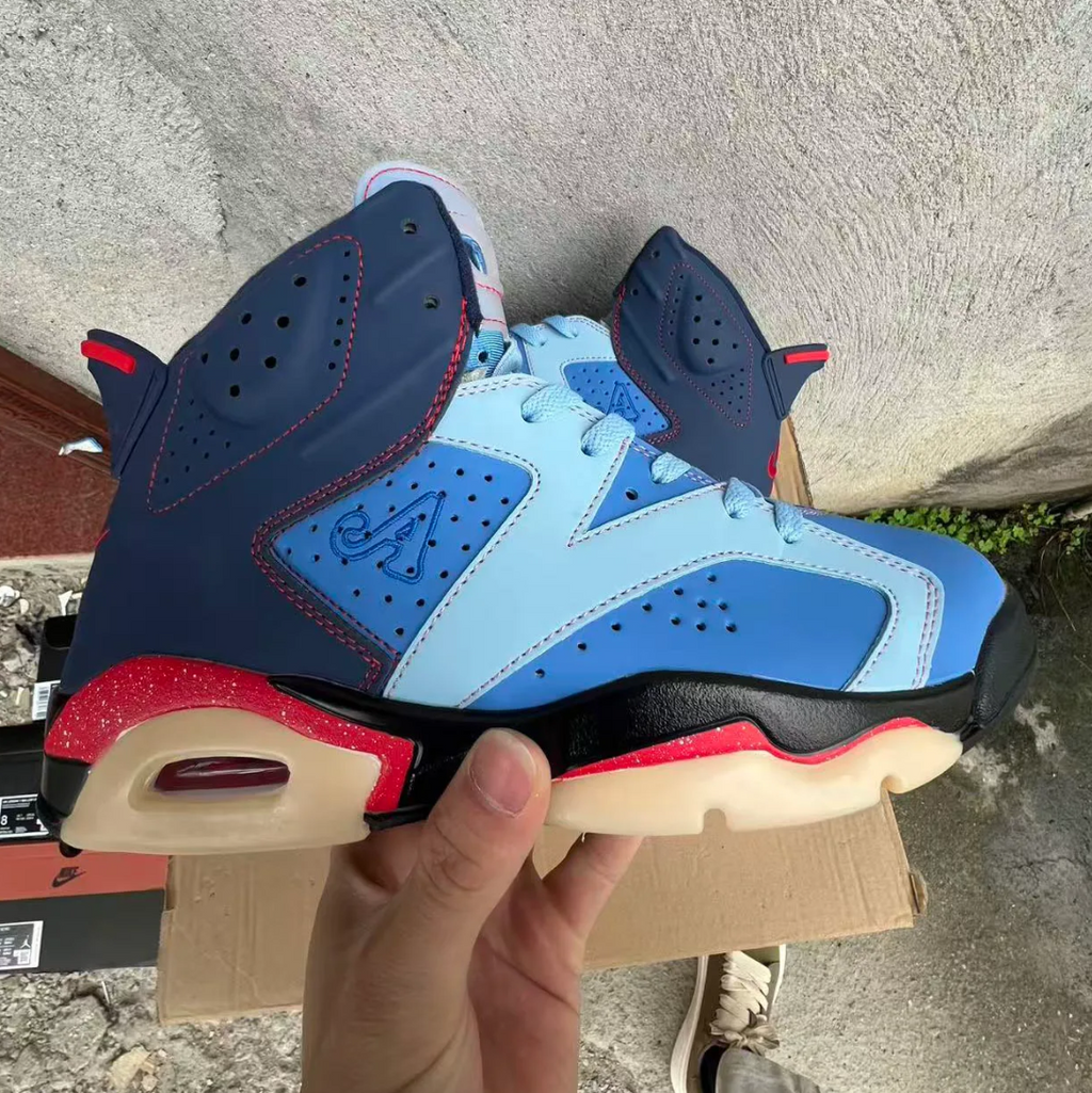 Awake NY x Air Jordan 6 Midnight Navy Shoes Sneakers