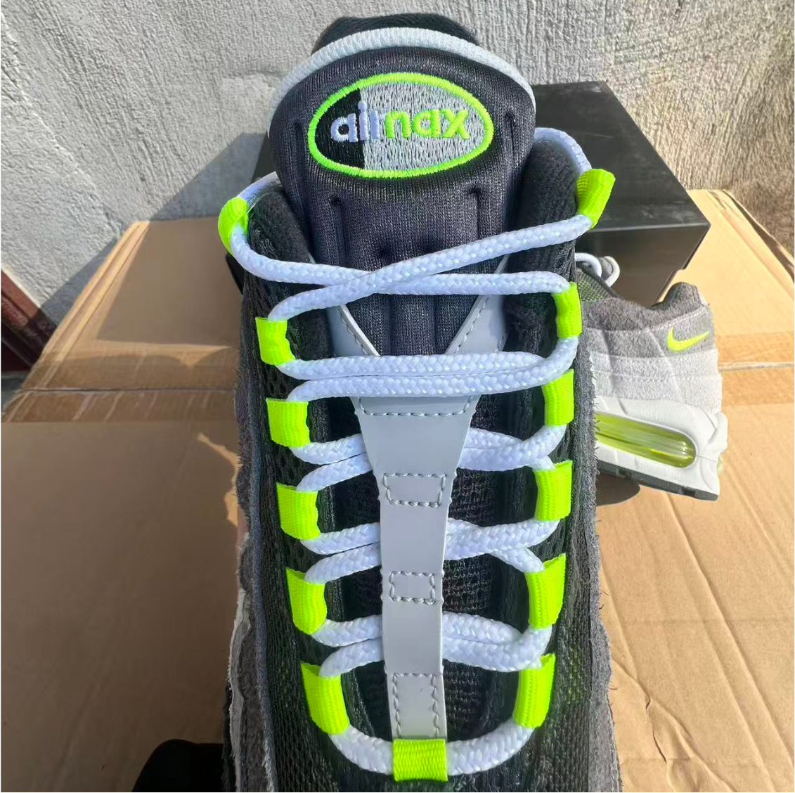 Sergio Lozano x Air Jordan 95 OG ‘Reverse Neon’ Shoes Sneakers