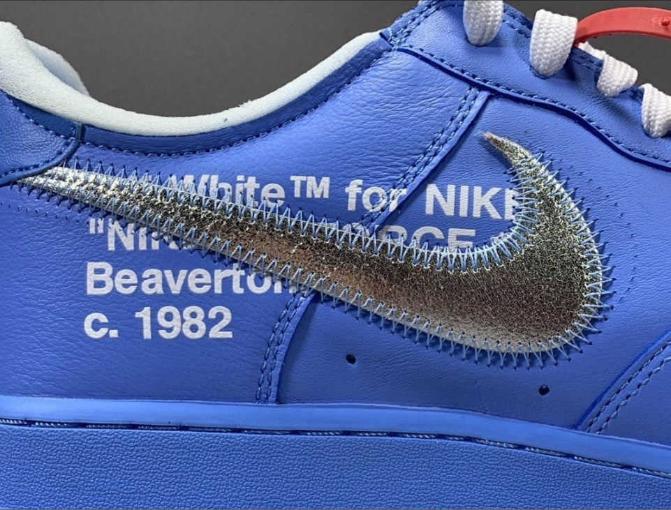 Air Force 1 Low Off-White MCA University Blue Shoes Sneakers