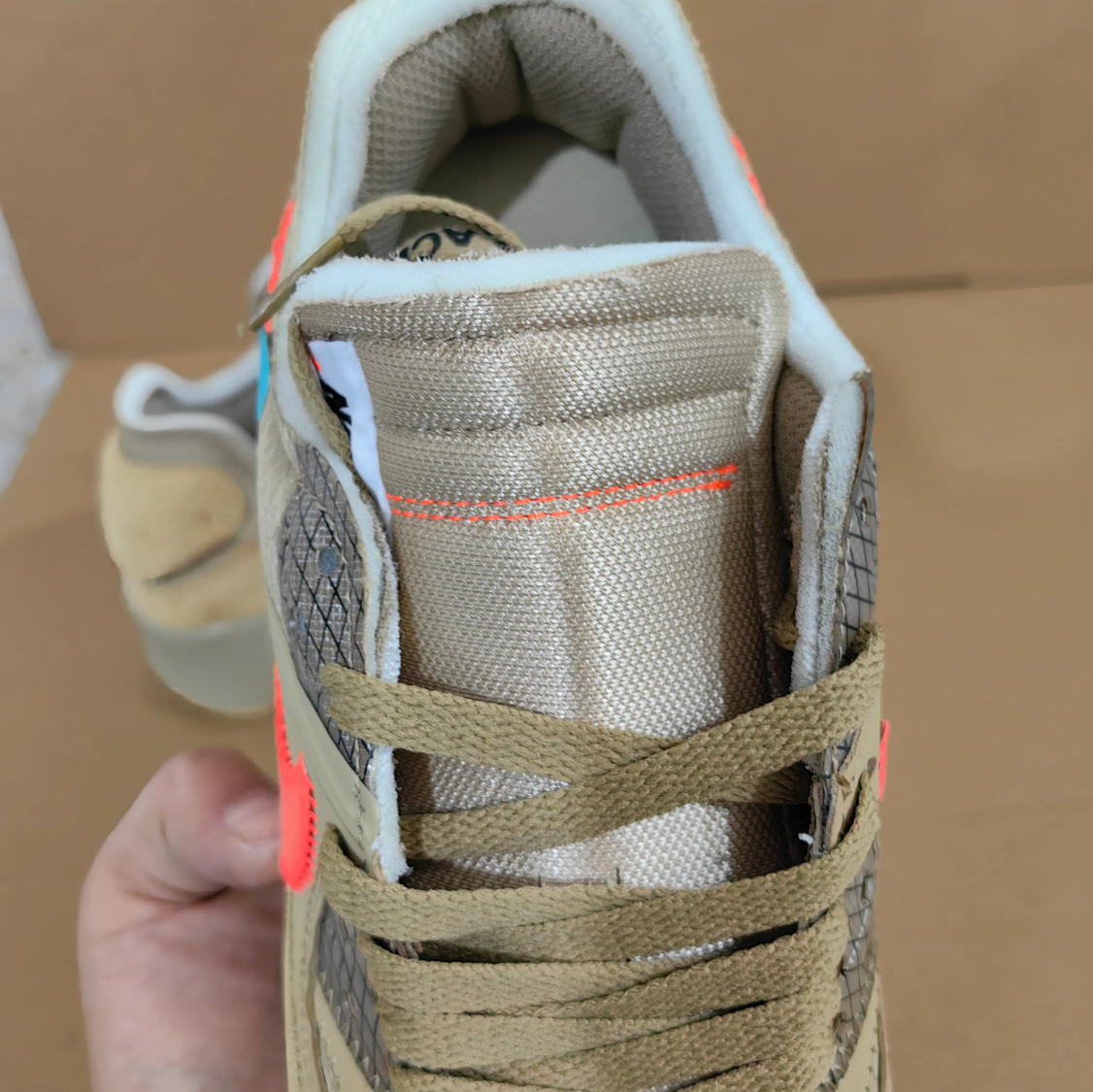 OW x Airforce Max 90 ‘Desert Ore’ Shoes Sneakers