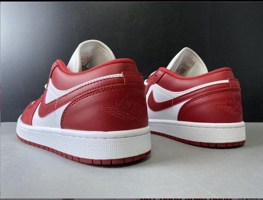 Air Jordan 1 Low Gym Red White Shoes Sneakers