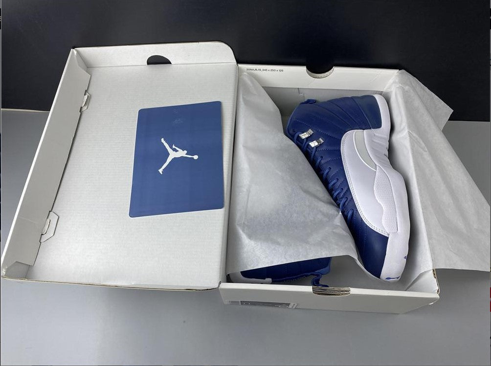Air Jordan 12 Retro Stone Blue Shoes Sneakers
