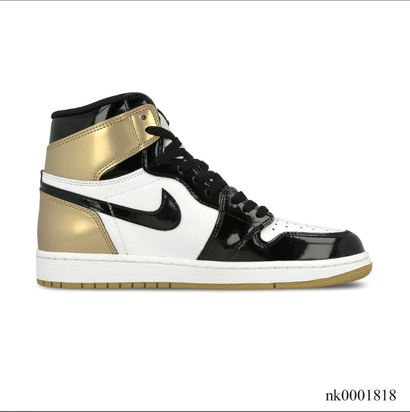 Air Jordan 1 Retro High Gold Top 3 Shoes Sneakers